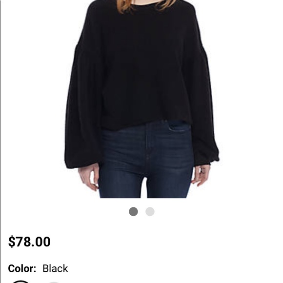 Black free people sweater! Never worn! - Picture 4 of 4